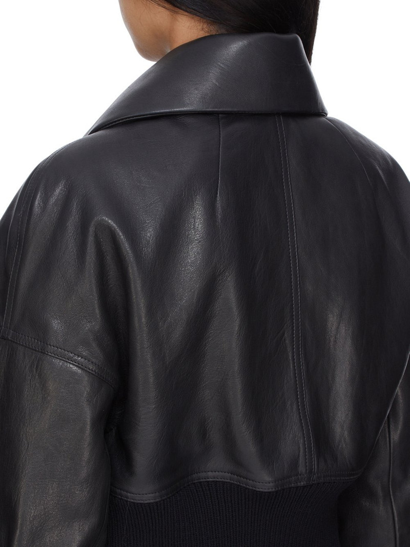 Concordians Dracucollar Cropped Bomber Jacket 5