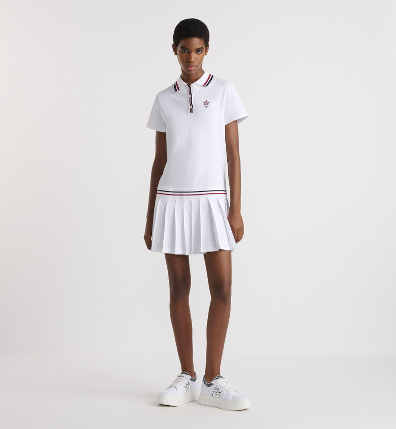 Dior Vibe Short Pleated Polo Dress 2