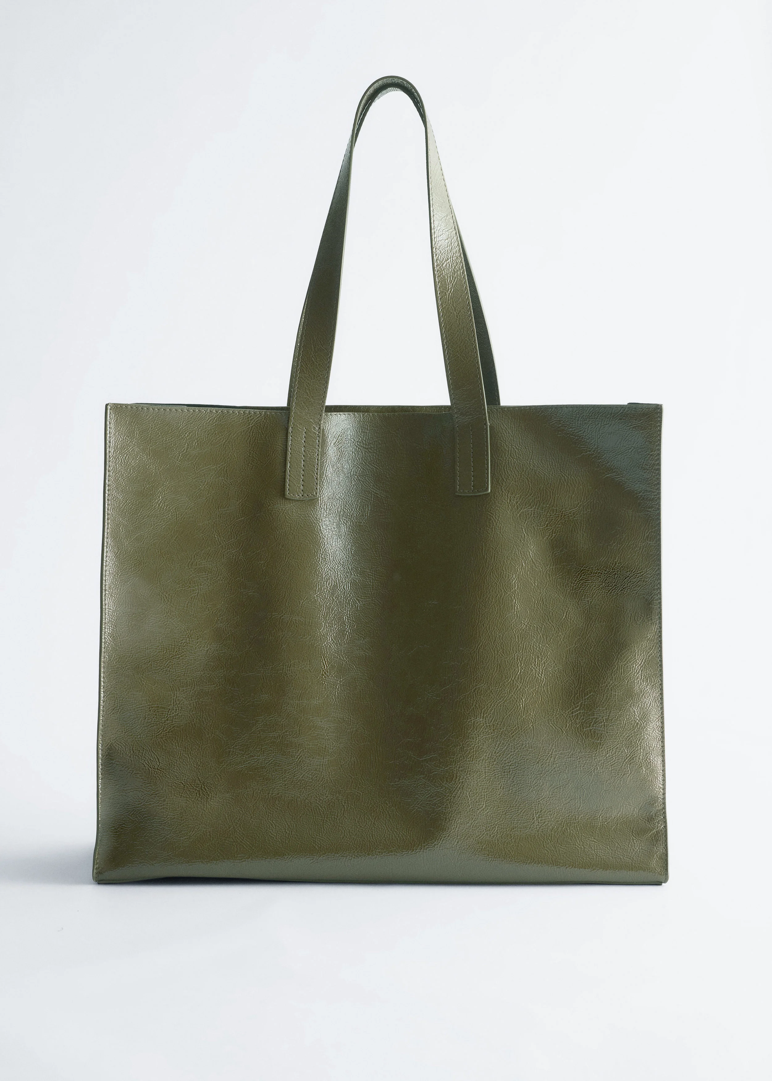 Leather Tote Bag - 1