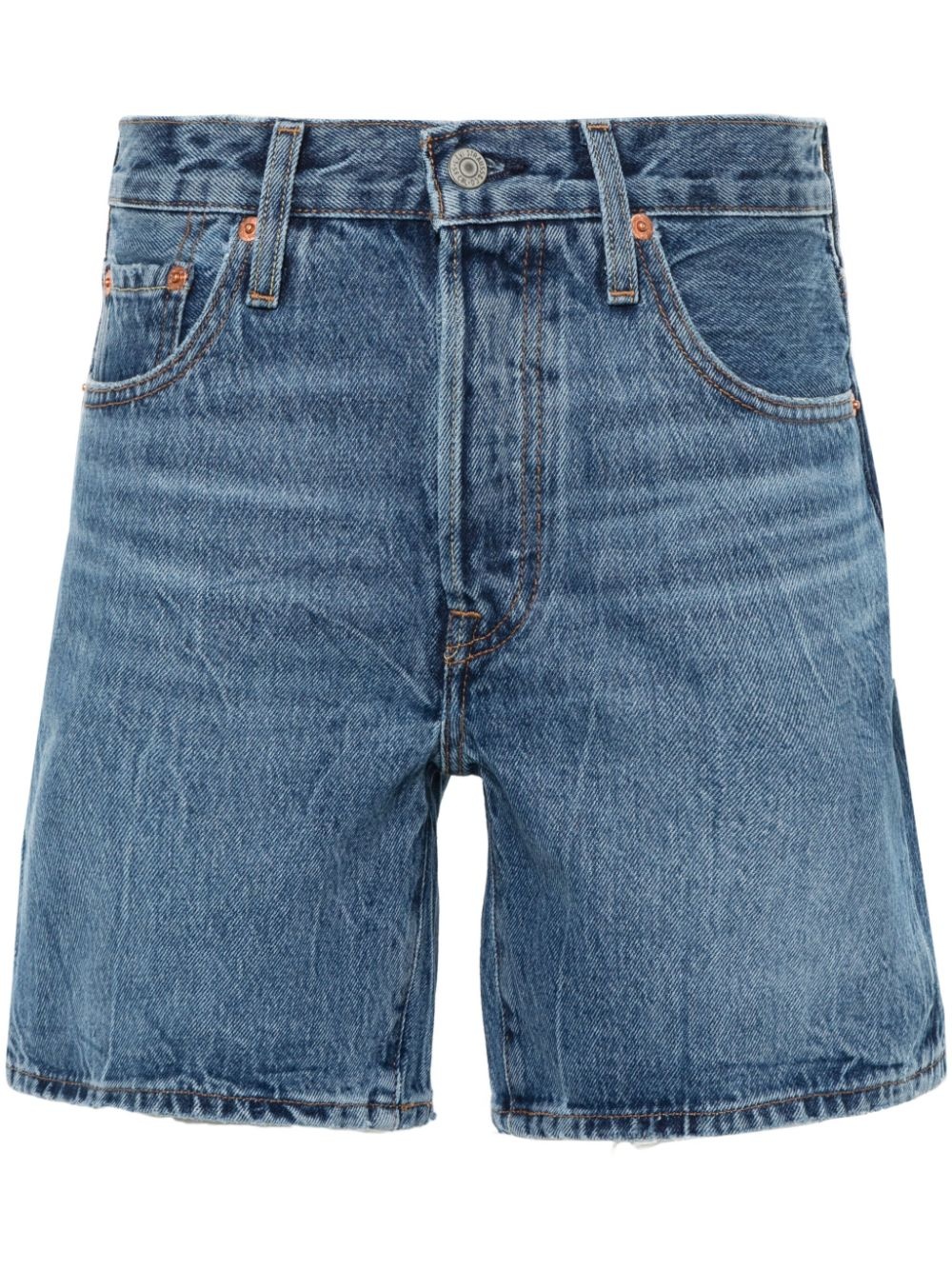 501 cotton denim shorts - 1