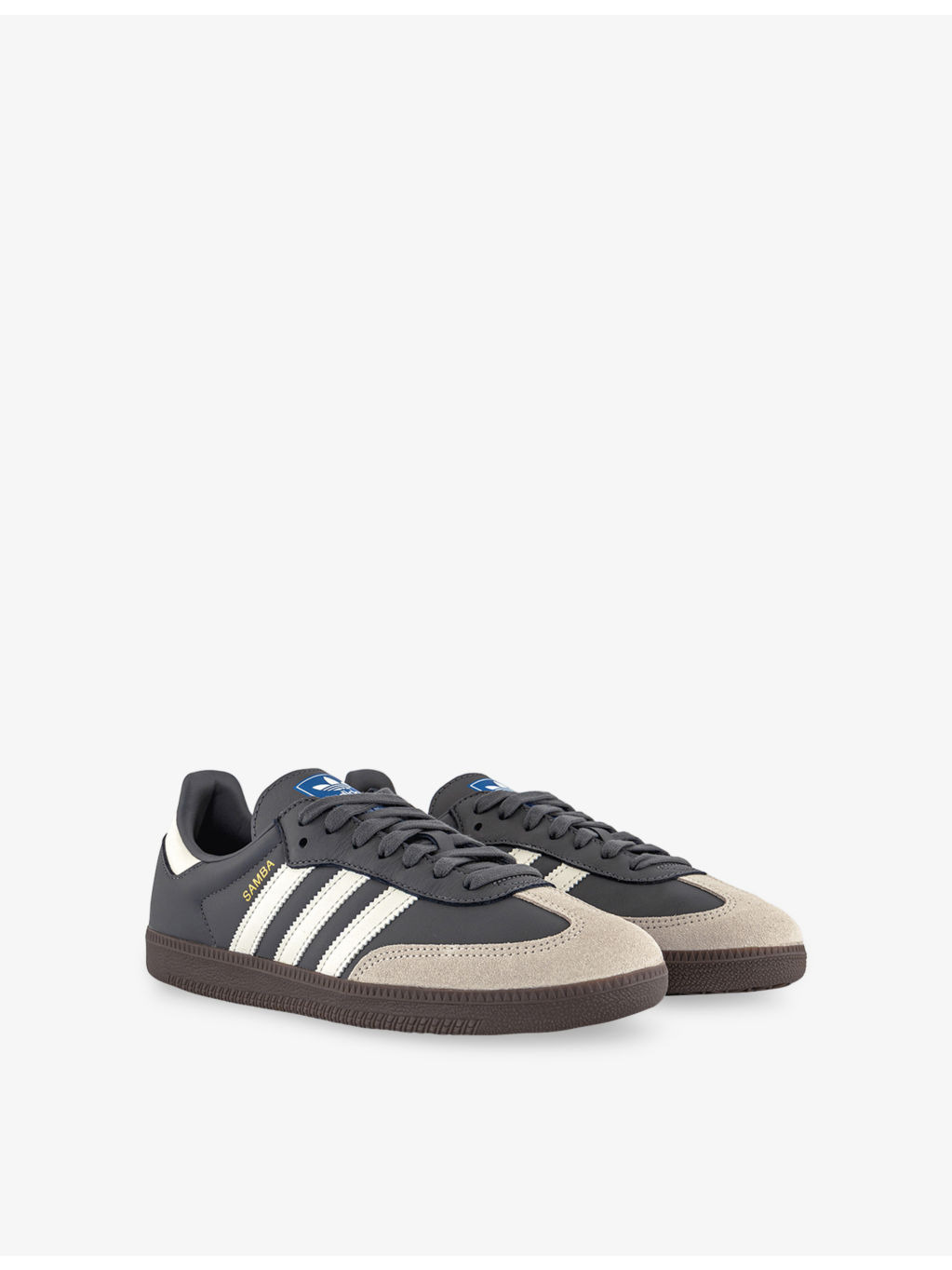 Samba OG Leather and Suede Trainers - 3