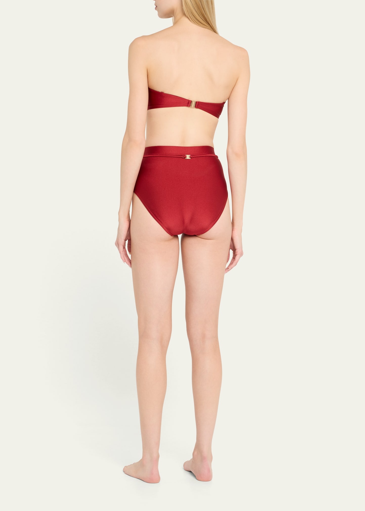 Cascadian Flower High-Waist Bikini Bottoms - 3