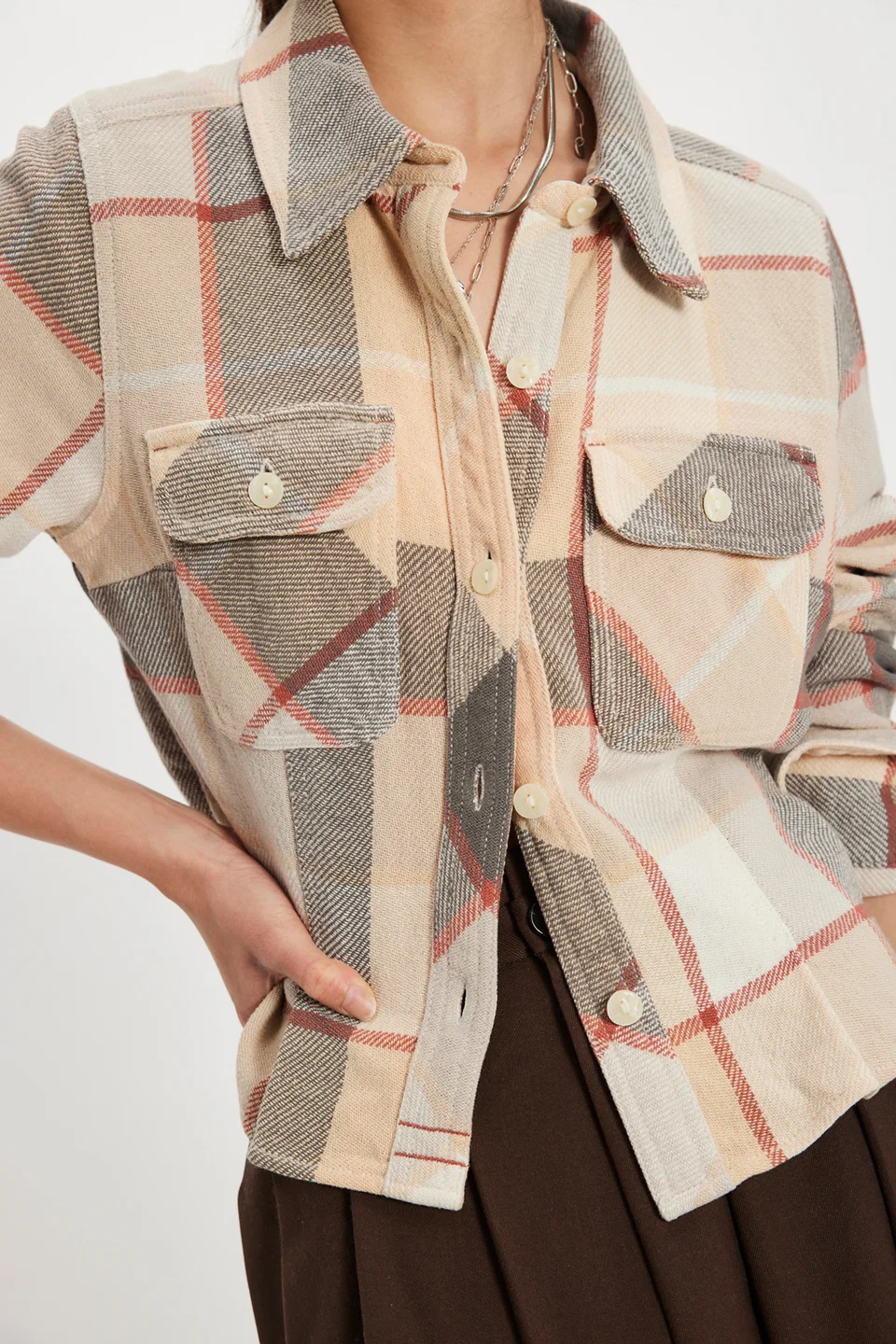 We The Free Winnie Plaid Shirt - 1