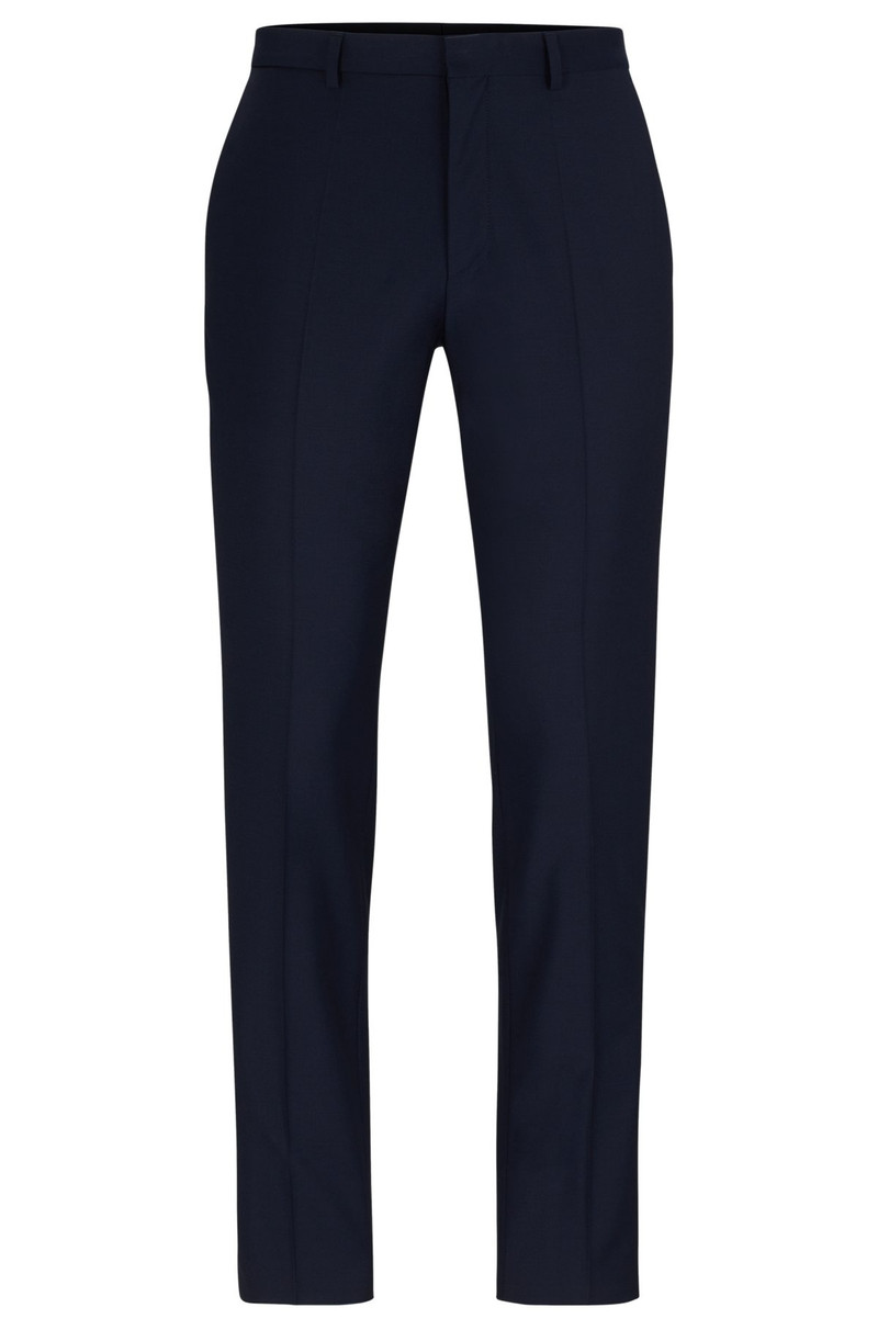 EXTRA-SLIM-FIT TROUSERS IN SUPER-FLEX FABRIC 1