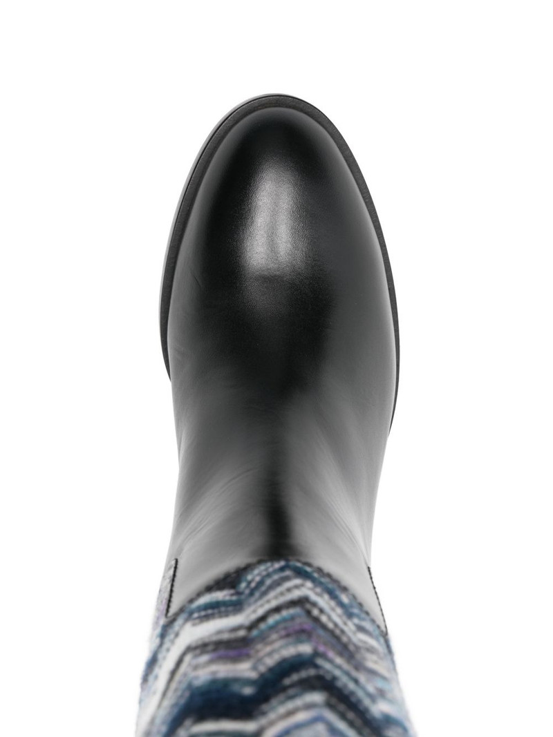 75mm Sophie zigzag boots 4