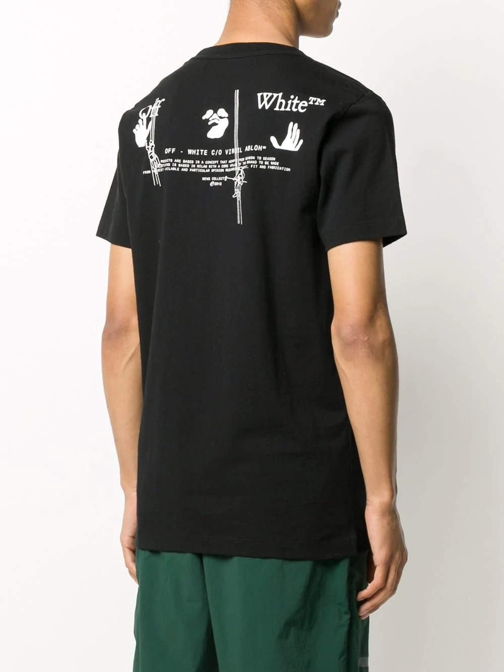 Worker embroidered T-shirt - 4