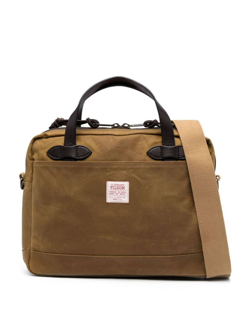 Rugged twill cotton holdall 1