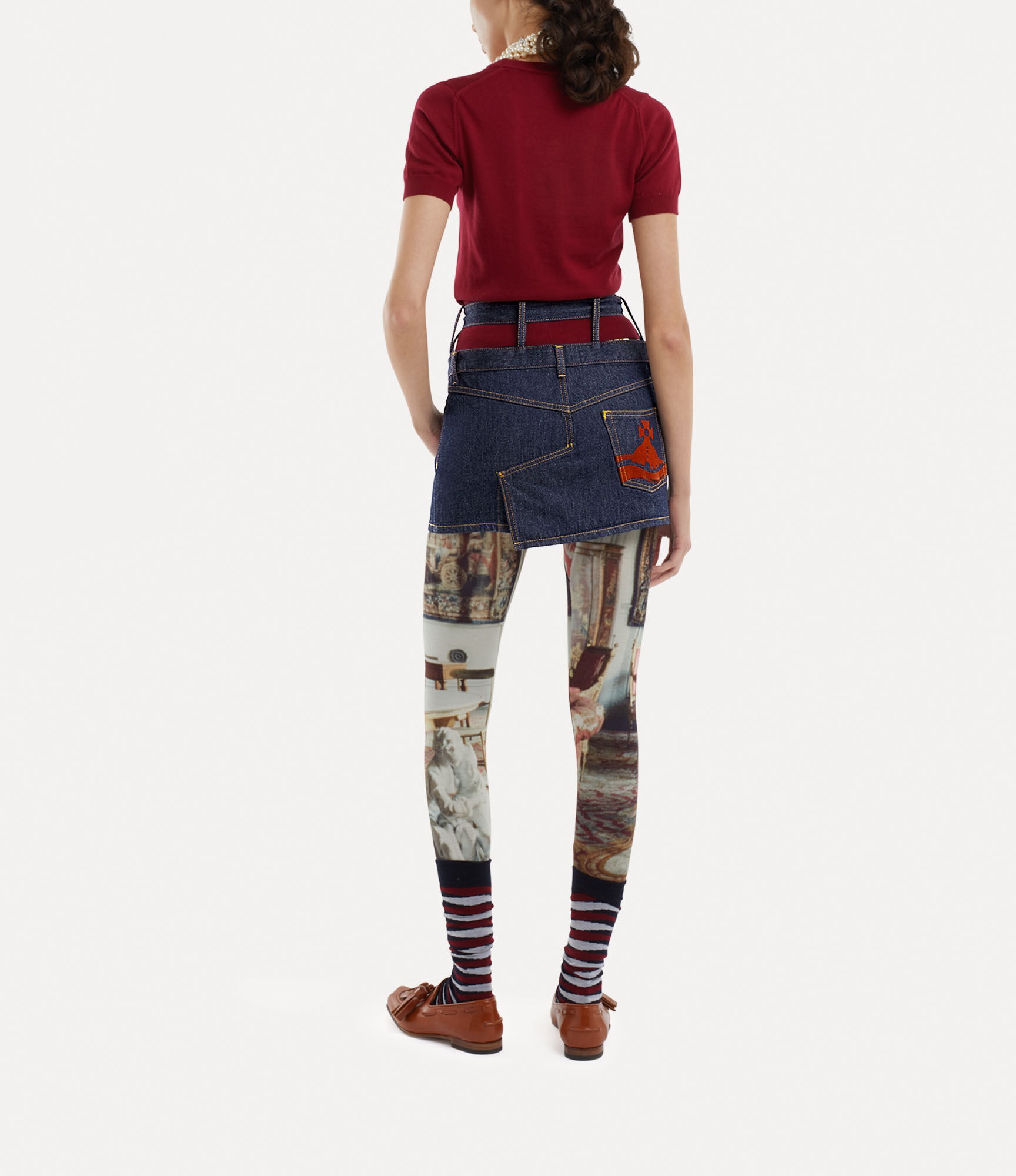 DOUBLE WAISTBAND FOAM SKIRT - 4