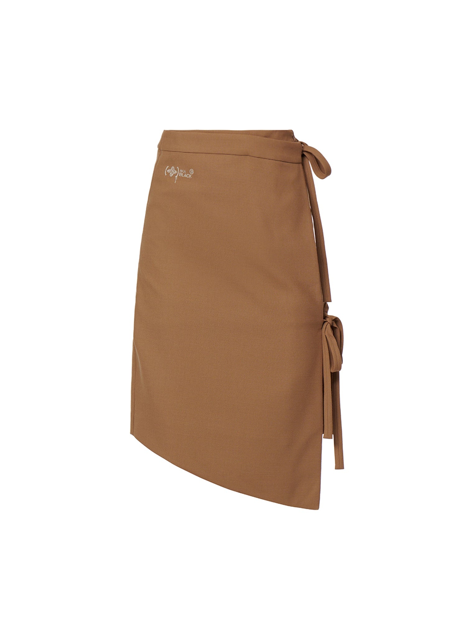 Asymmetric Wrap Skirt - 11