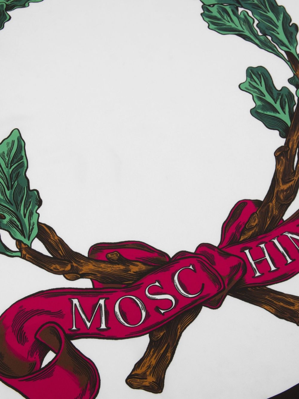 logo-print scarf - 3