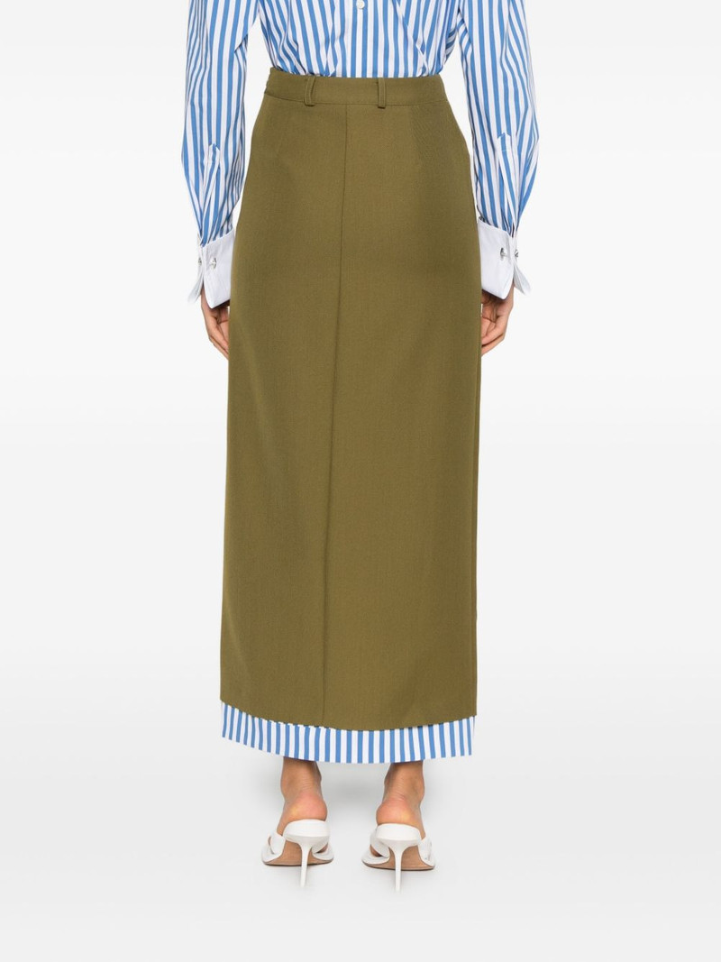 Nire striped panel skirt 4