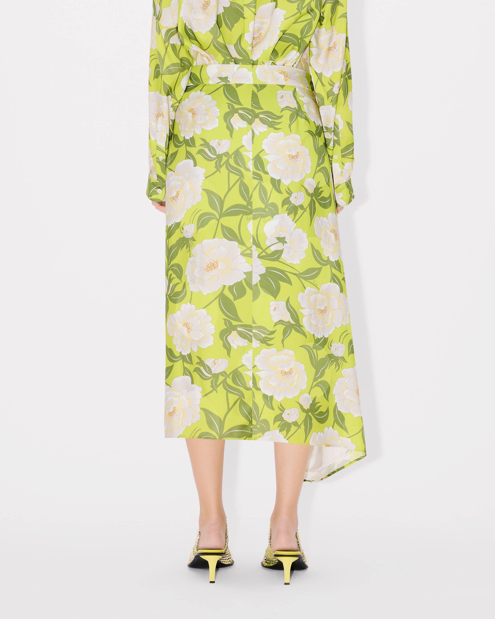 'KENZO Peonies' midi skirt - 5