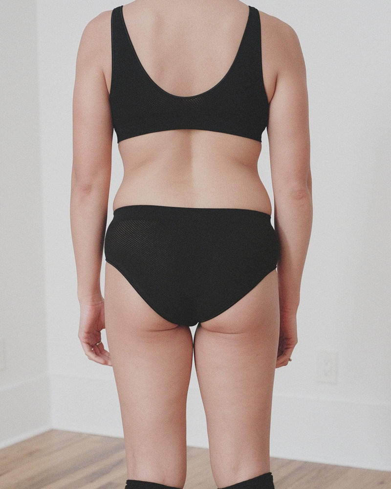 BASERANGE Odea Pants - Organic Cotton Mesh outlook