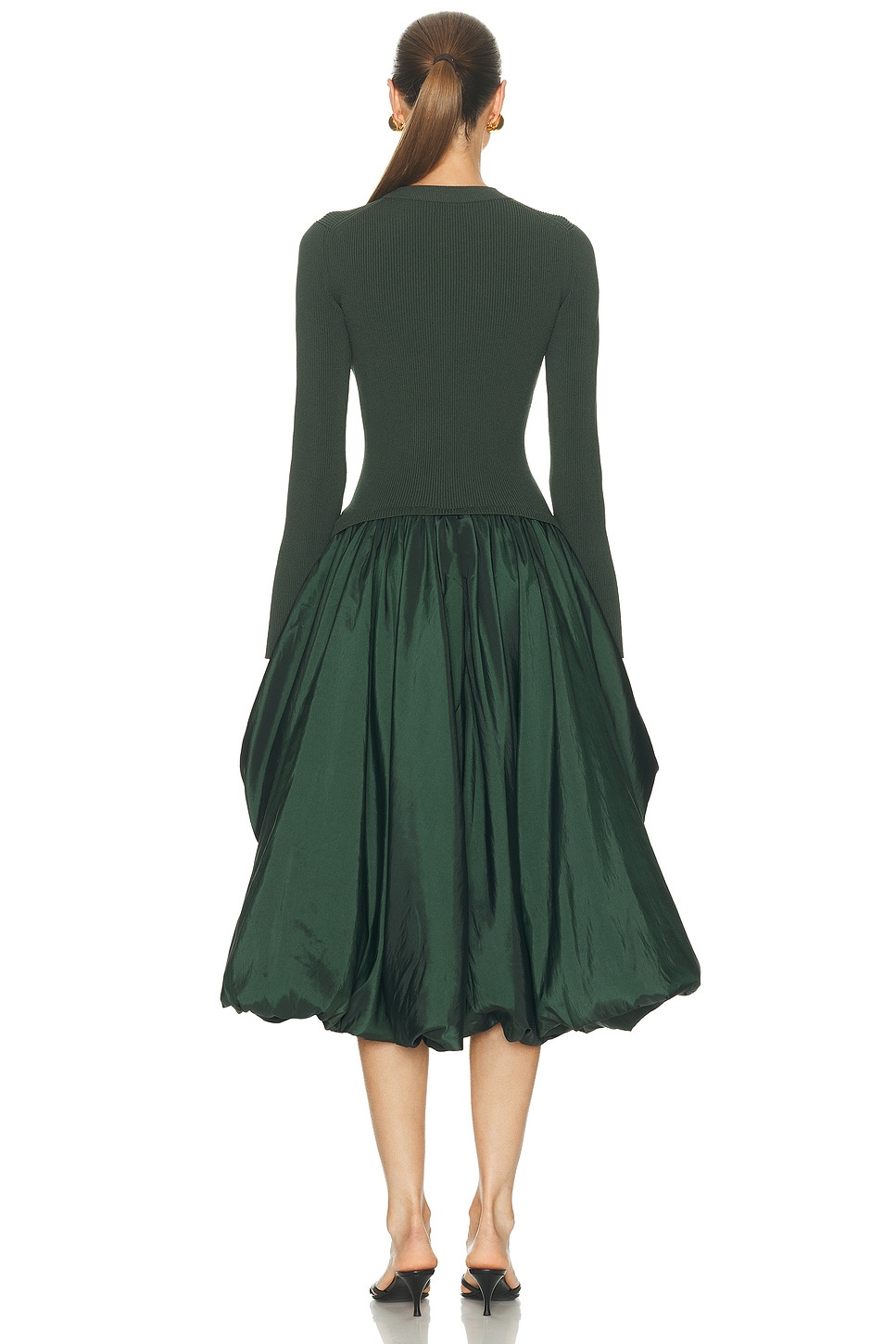 Kenlie Mock Neck Midi Dress - 3
