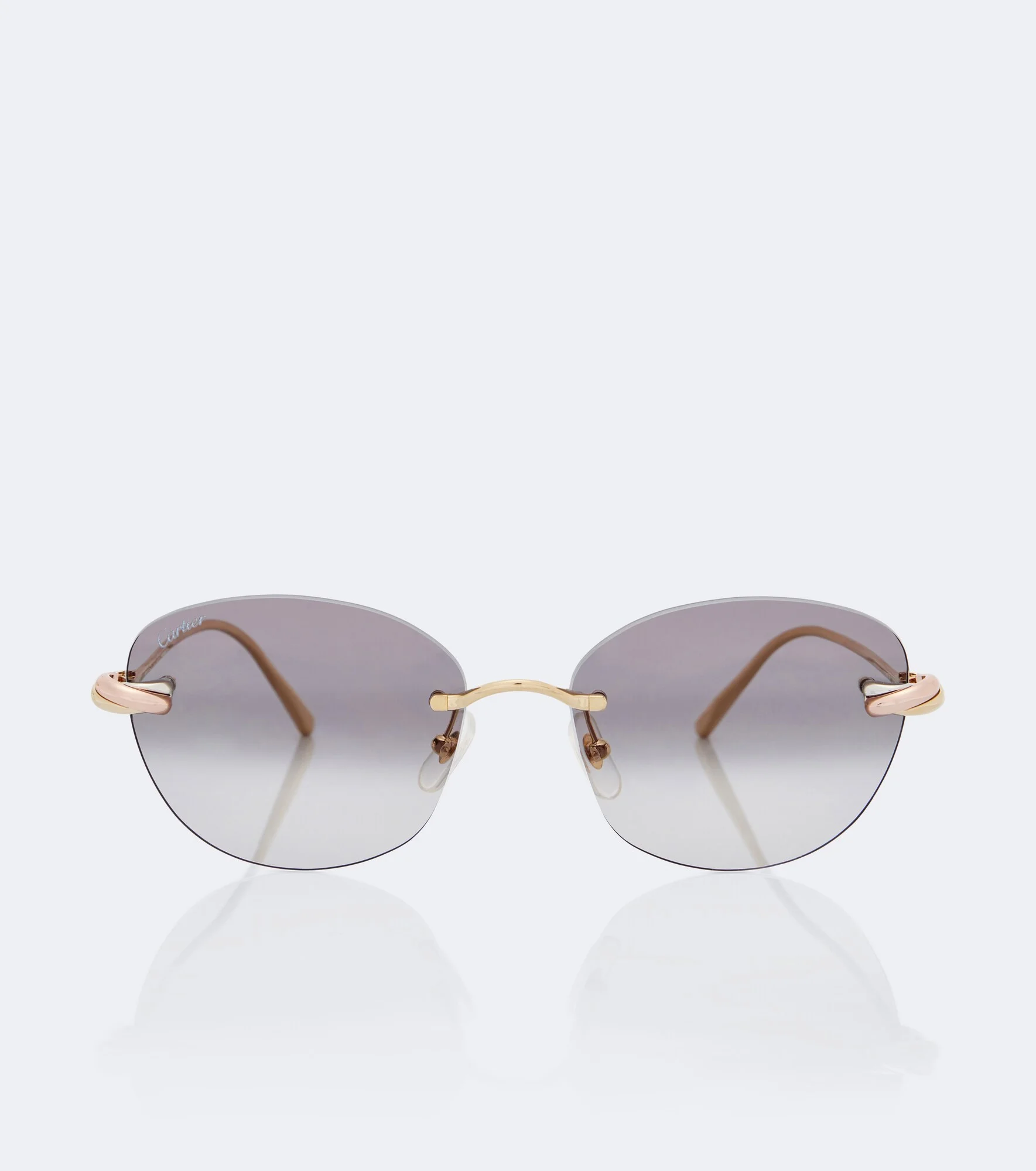 Trinity De Cartier round sunglasses - 1