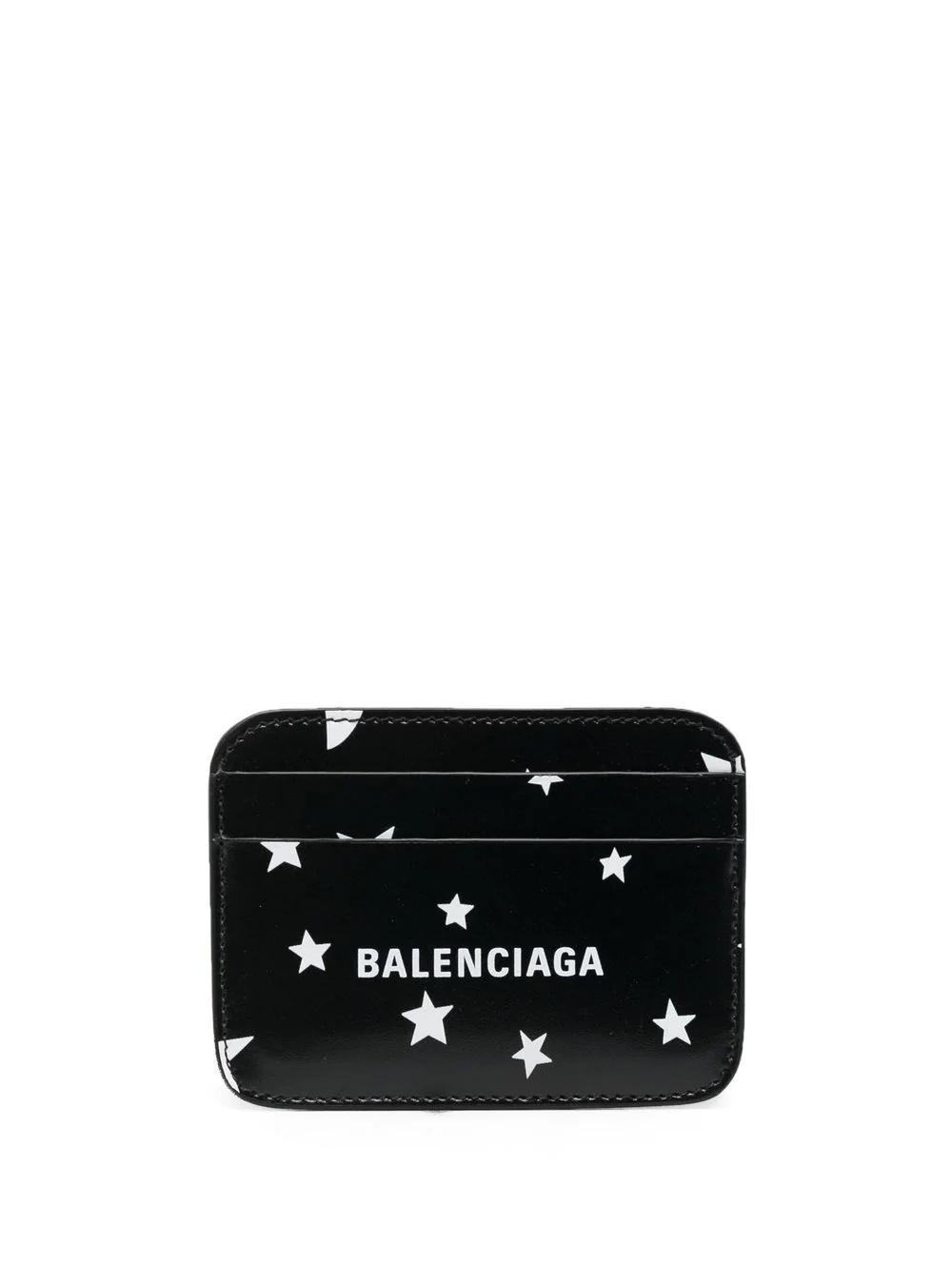 logo-print star cardholder - 1