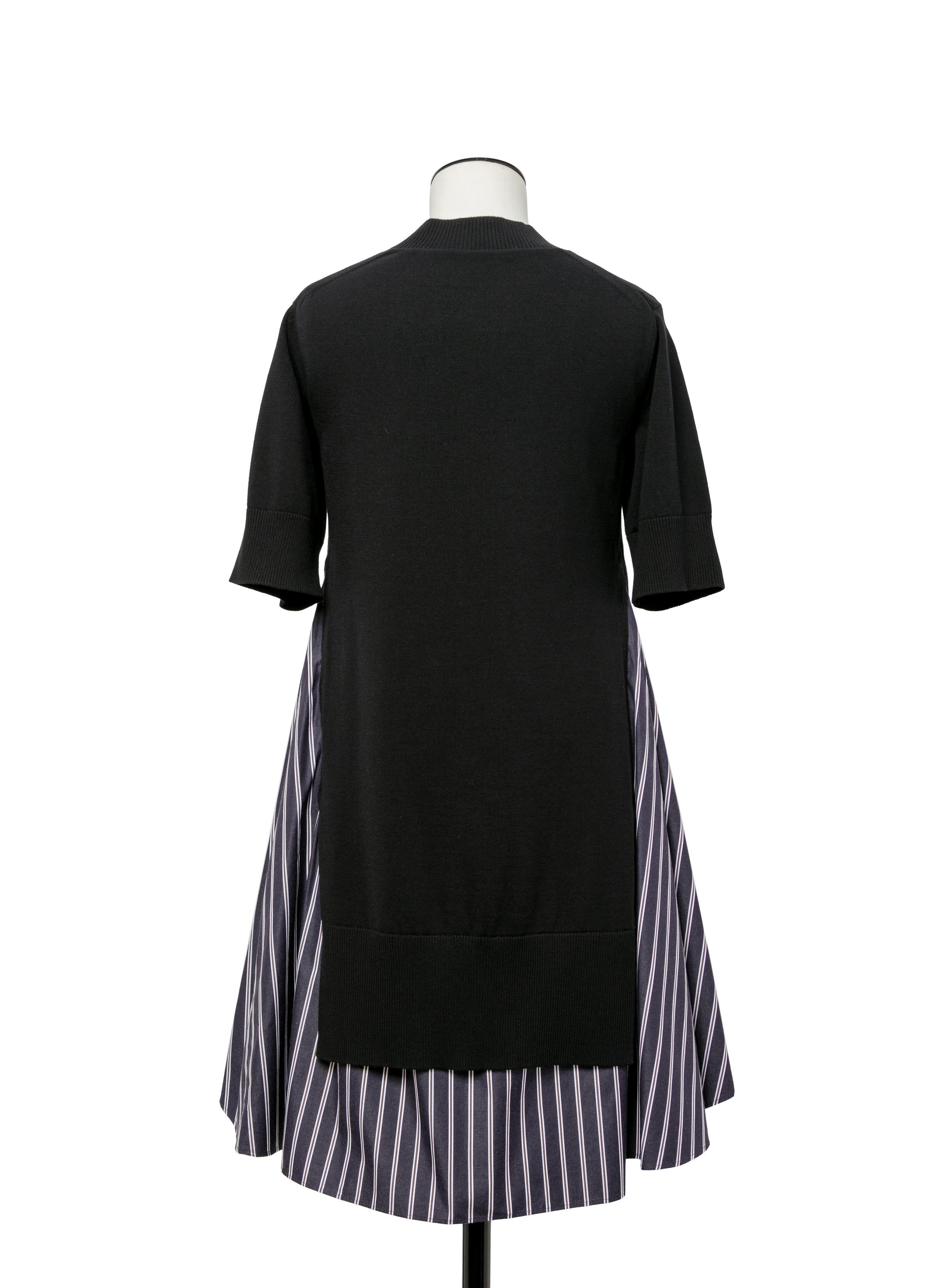 Poplin x Knit Dress - 3