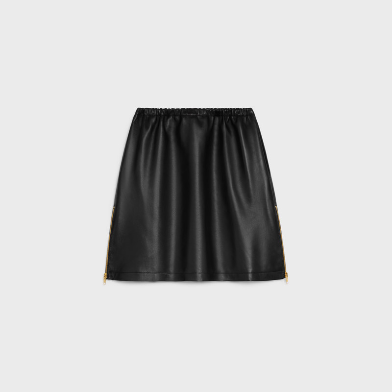 CELINE Athletic skirt in plongé Lambskin outlook
