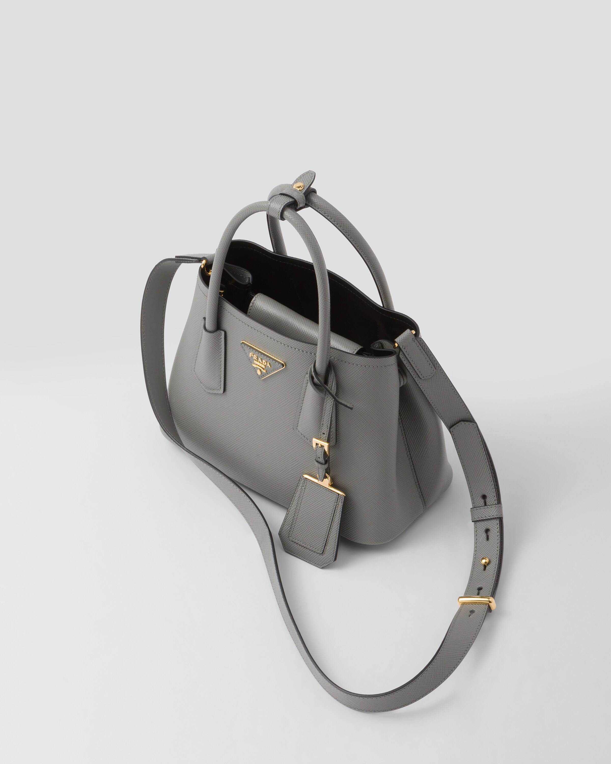 Small Prada Double Saffiano leather bag - 3