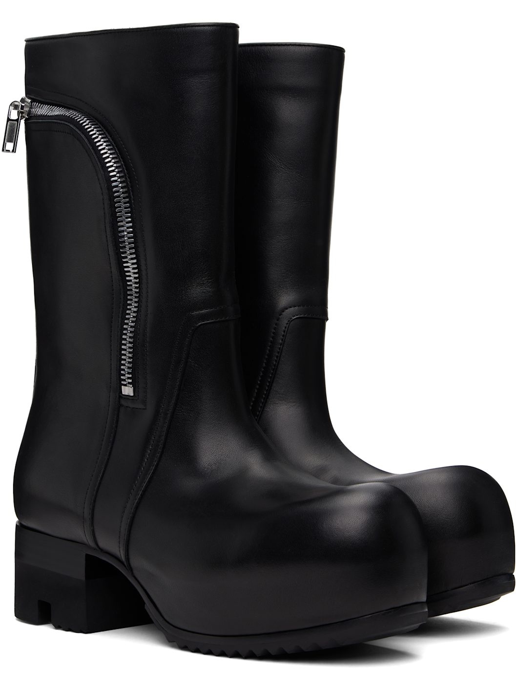 Black Hollywood Bahaus Ballast Boots - 4