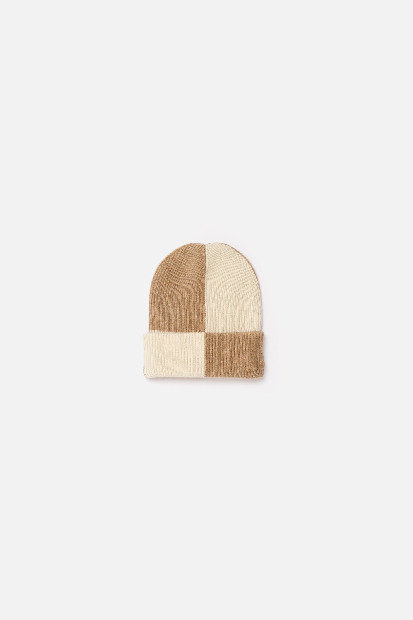 BIG CHECK PARKER BEANIE - 1