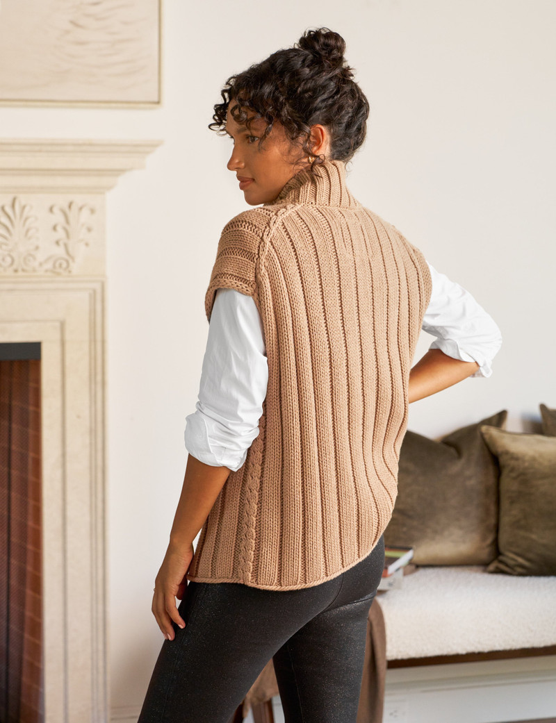 Cable Knit Vest 3