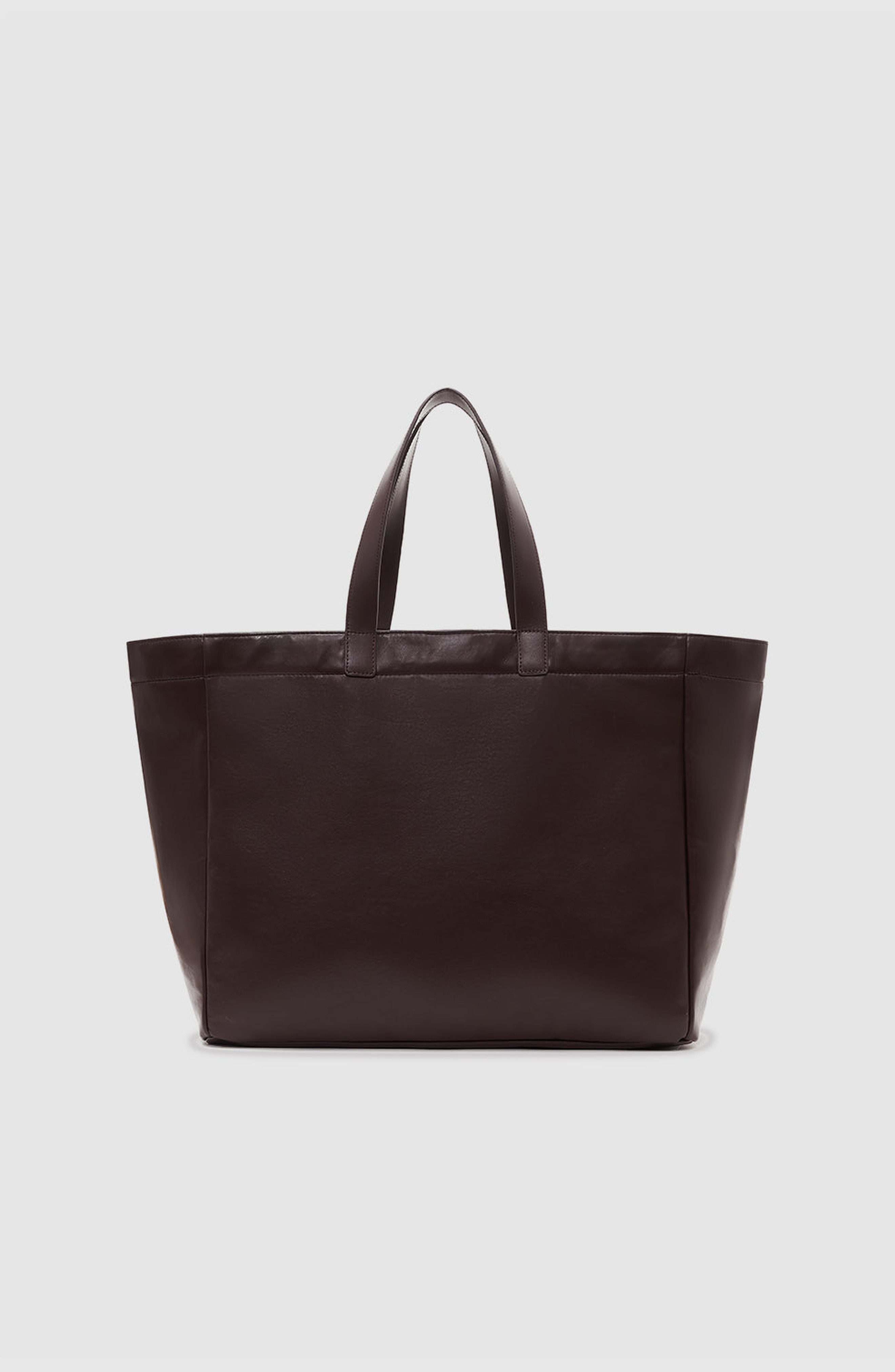 ANINE BING Rio Large Recycled Leather Tote in Dark Brown at Nordstrom - 2