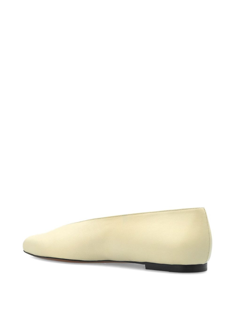 Beid pointed-toe leather ballet flats 4