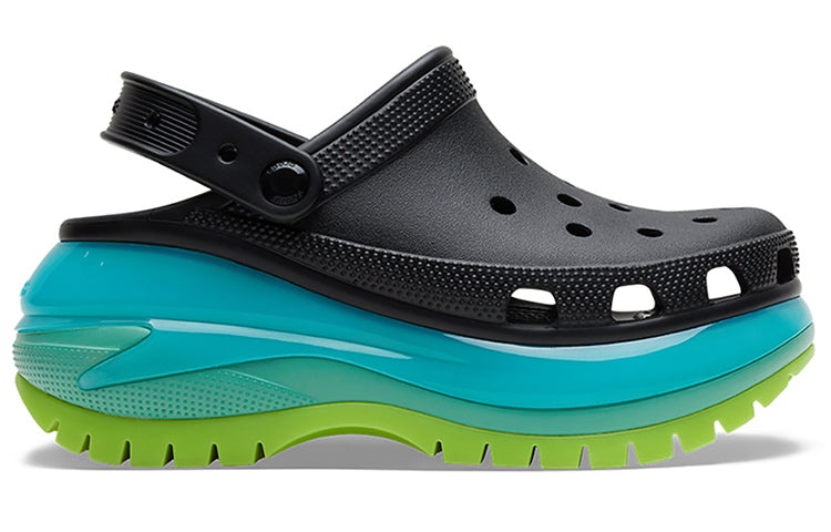 Crocs Mega Crush Clogs 'Black Multi' 207988-0C4 - 3