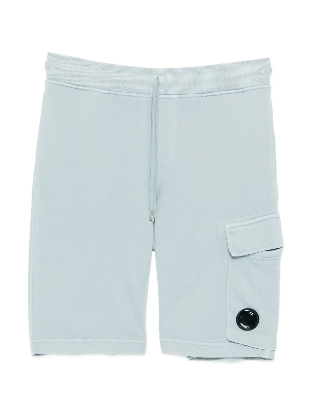 cotton diagonal shorts - 1