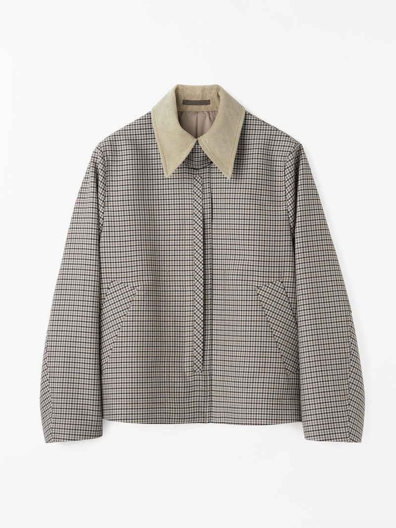 Anika Dark Beige Jacket 1