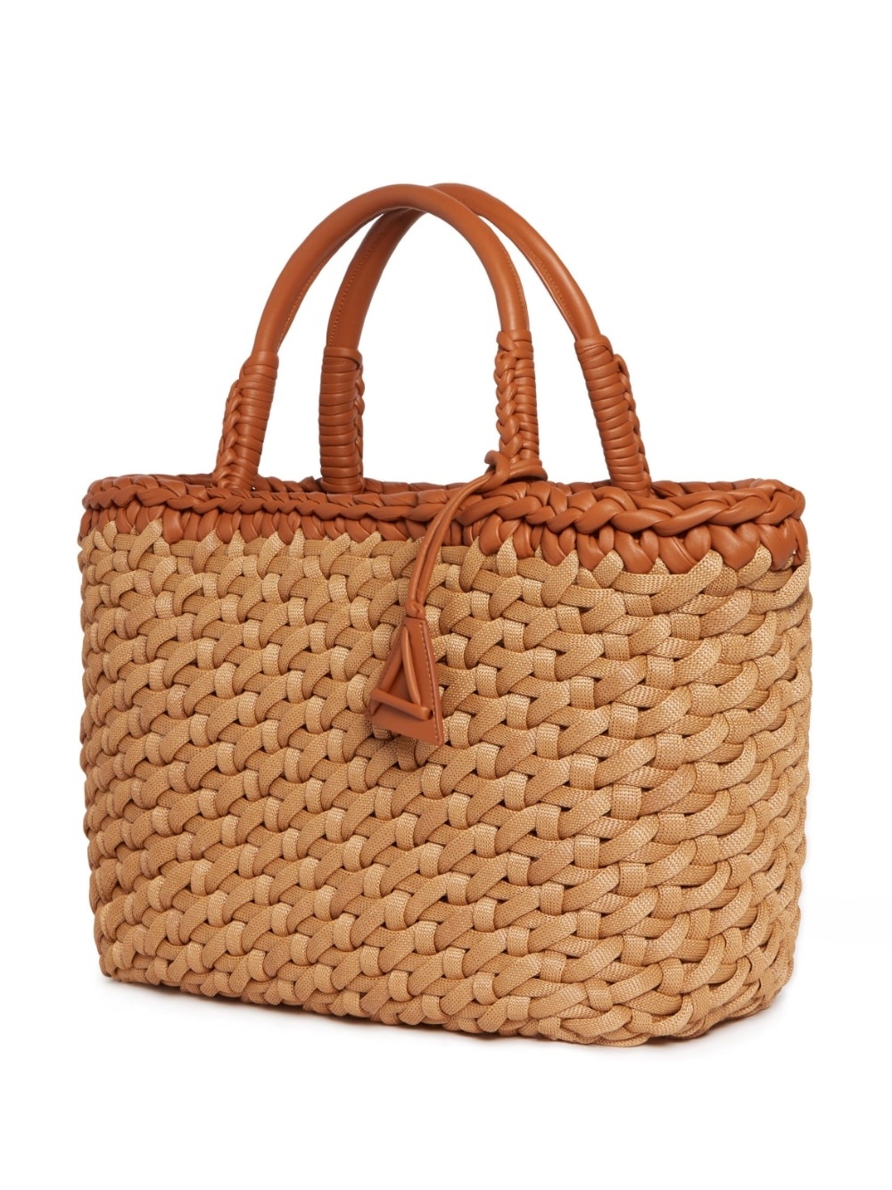 Icon large raffia tote bag - 4