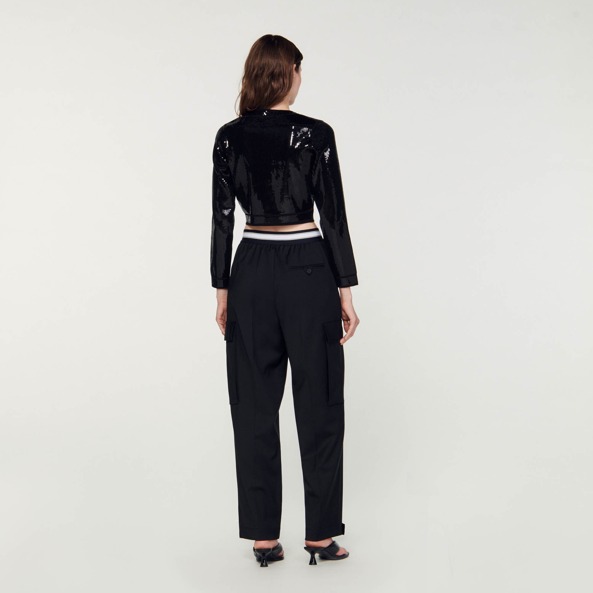 WIDE-LEG CARGO PANTS - 6