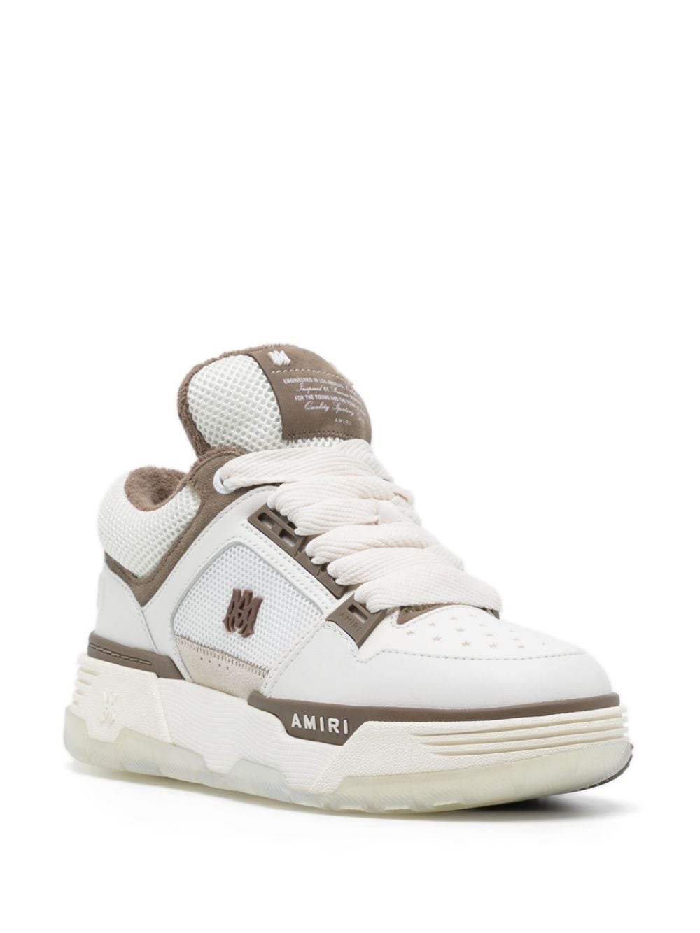 MA-1 leather sneakers - 2