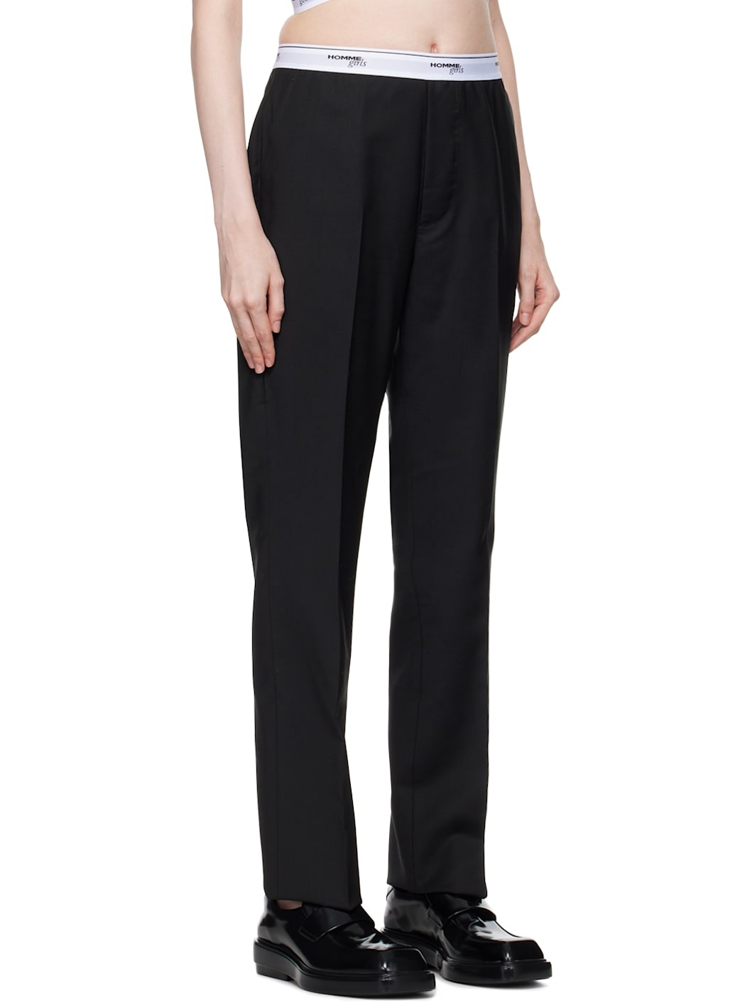 Black Classic Trousers - 2
