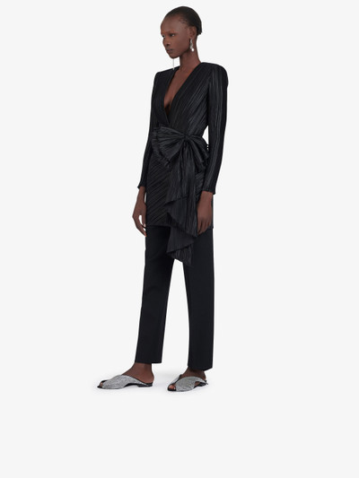 Givenchy Cigarette trousers in grain de poudre outlook