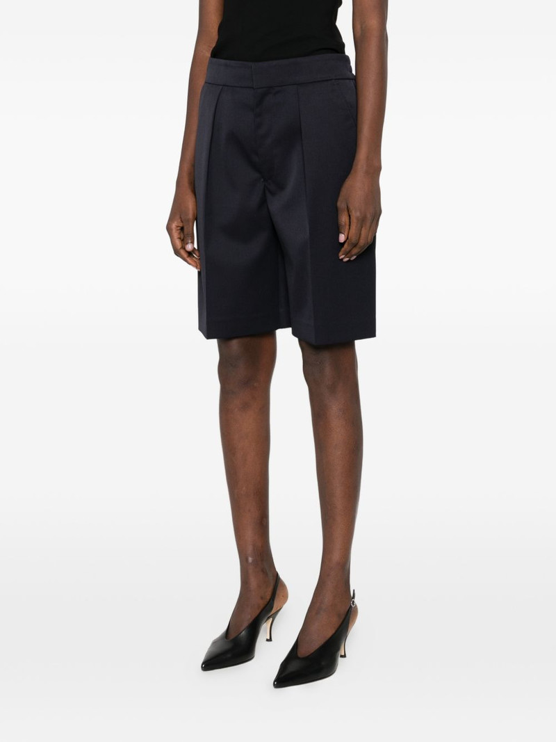 pleated-front shorts 3