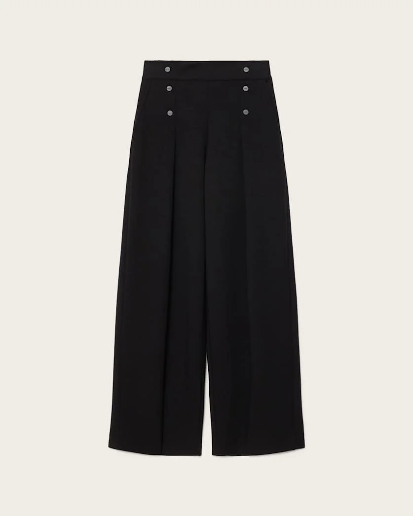 EMILIA PLEATED PANTS - 1