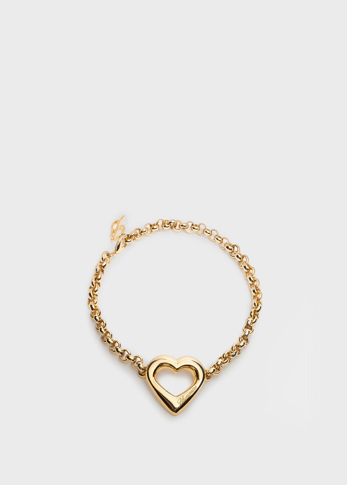 CHOKER WITH METAL HEART - 1