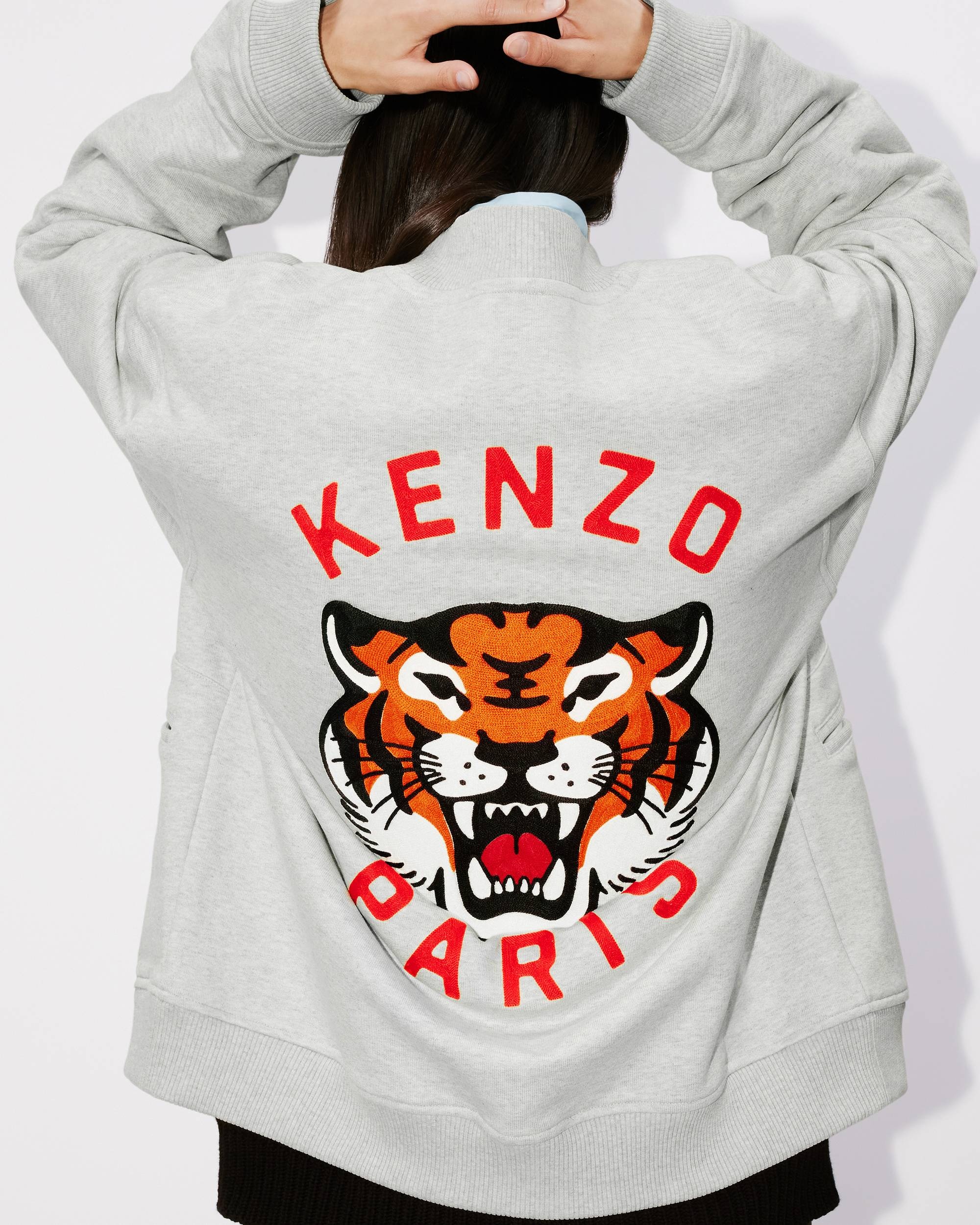 'KENZO Lucky Tiger Varsity' genderless bomber jacket - 7