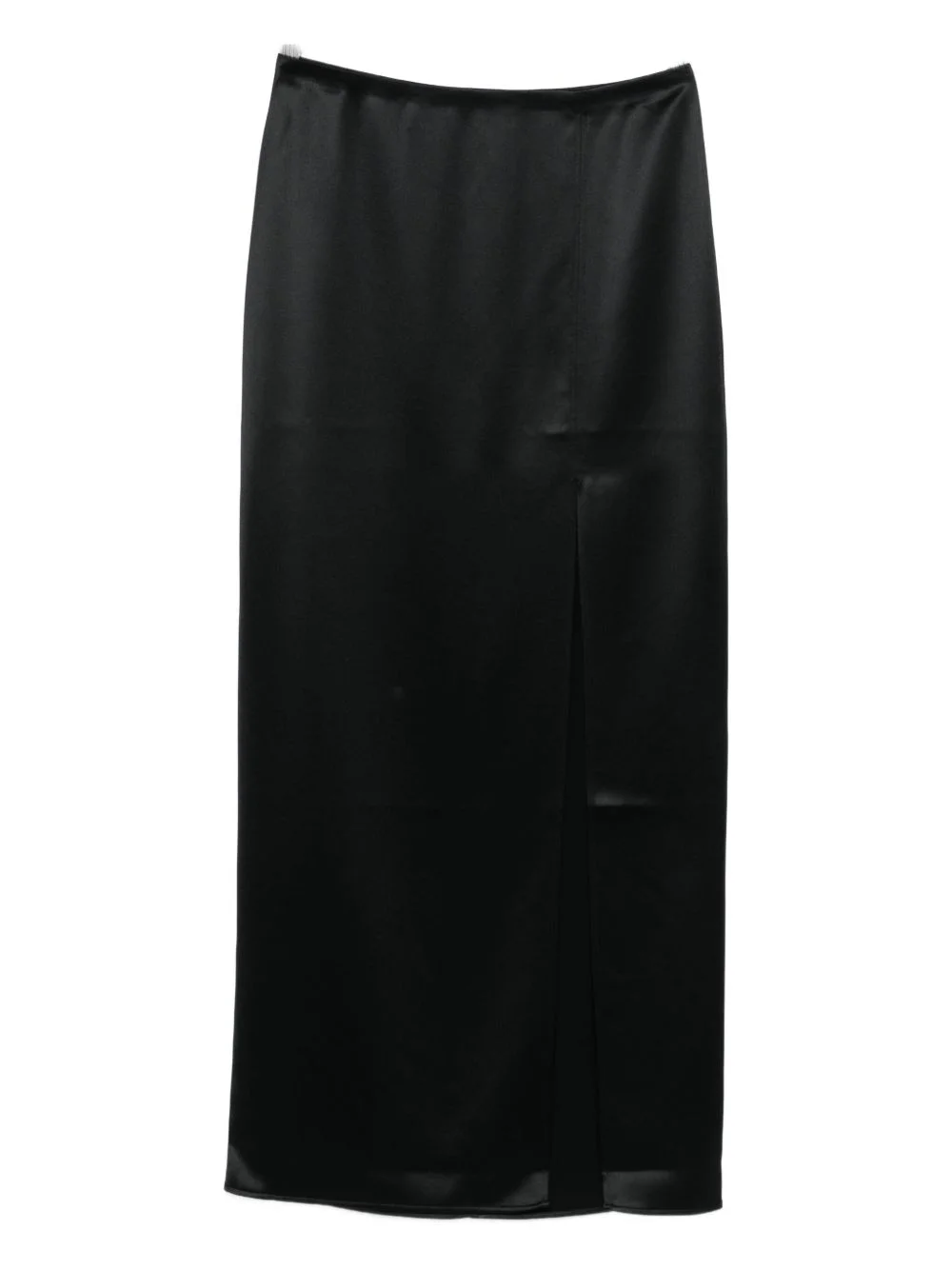 side-slit midi skirt - 1