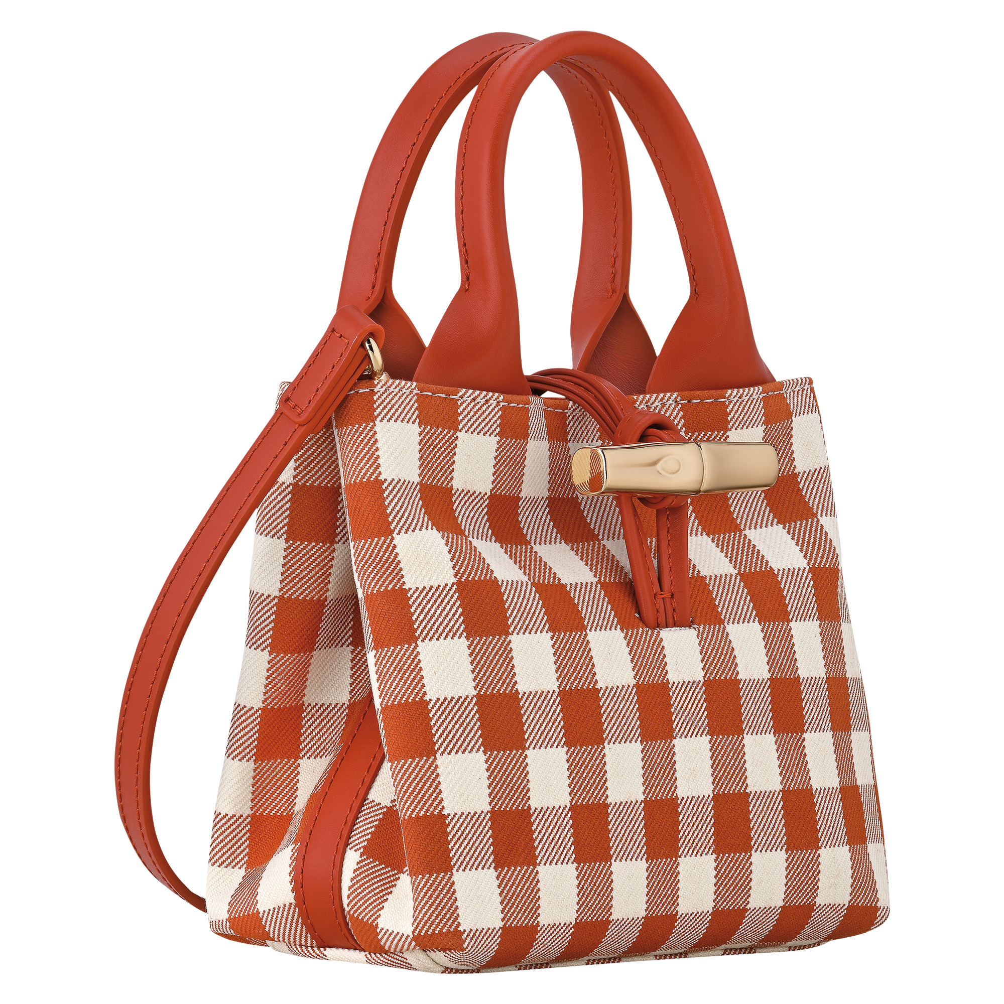 Le Roseau XS Handbag Bark - Canvas - 3