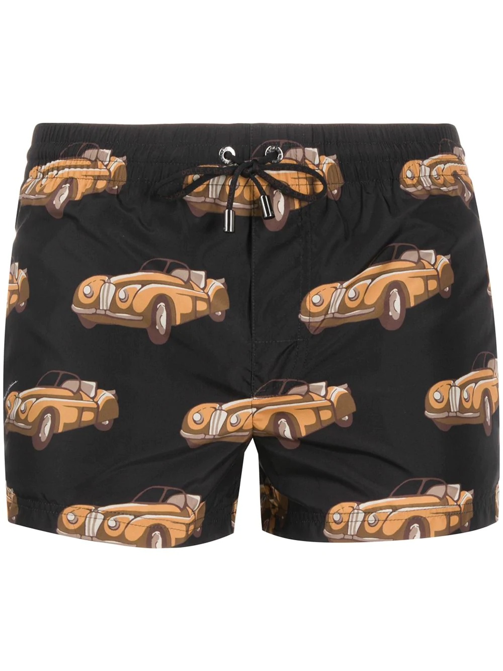 car print swimming shorts - 1