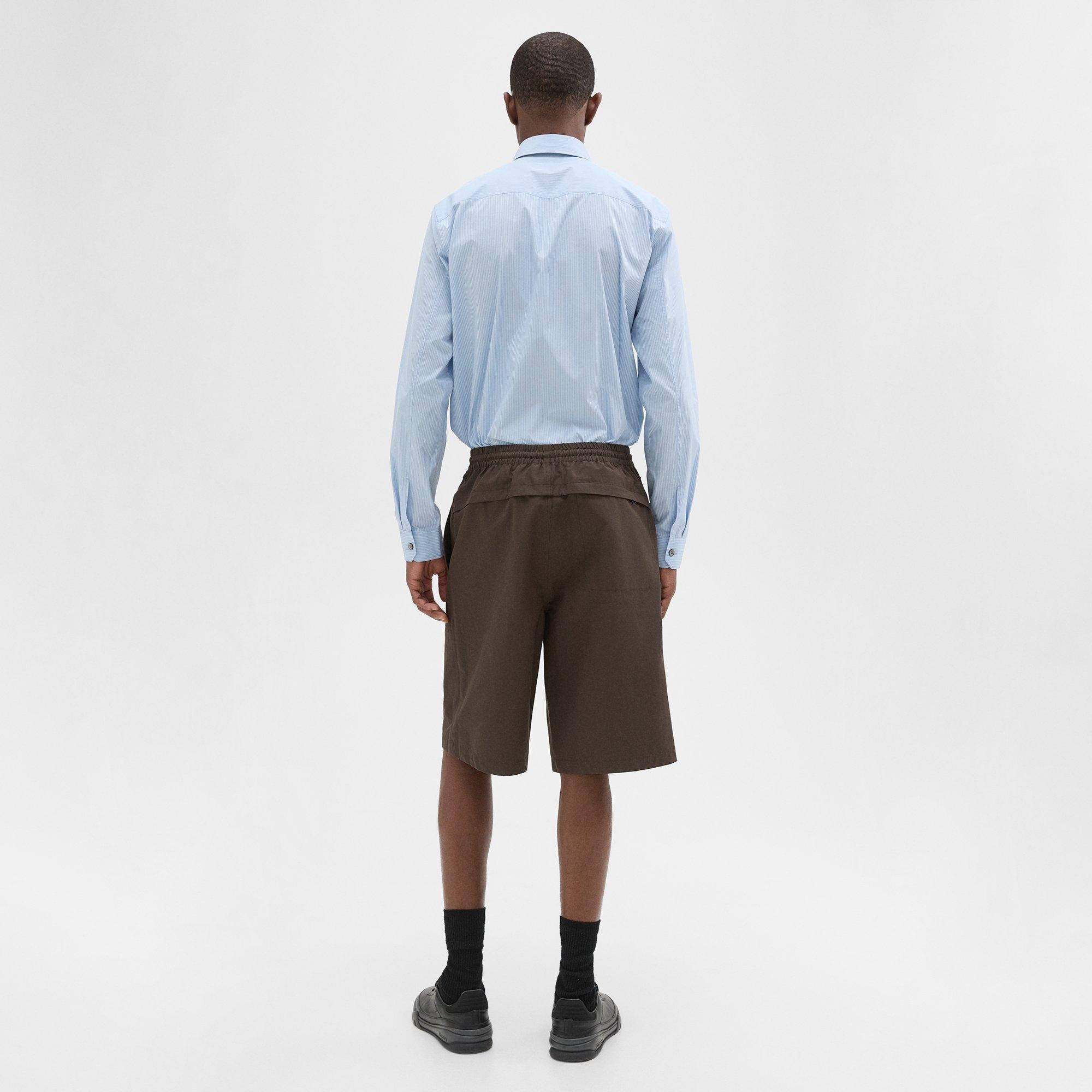 Cotton-Blend Pull-On Short - 4