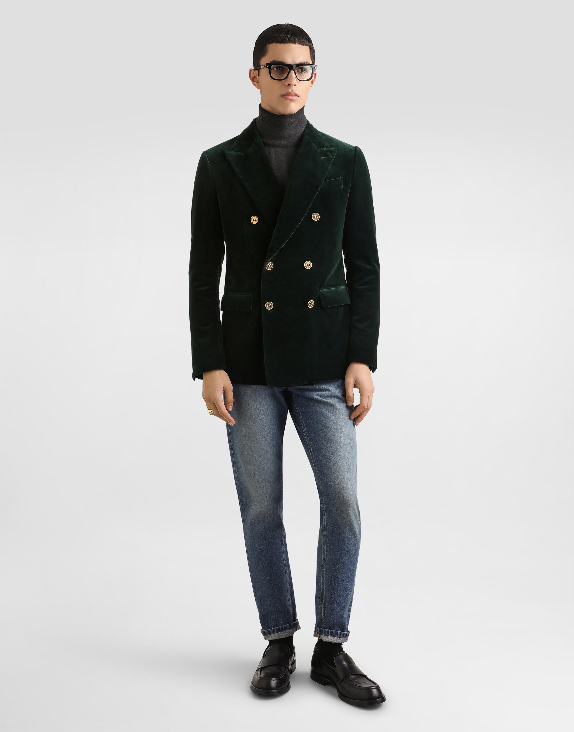 Regular cotton jeans - 2
