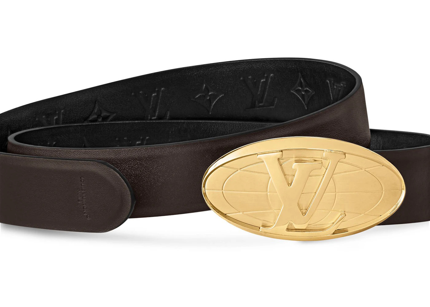 Louis Vuitton LV Fiction 30mm Reversible Belt Brown - 2