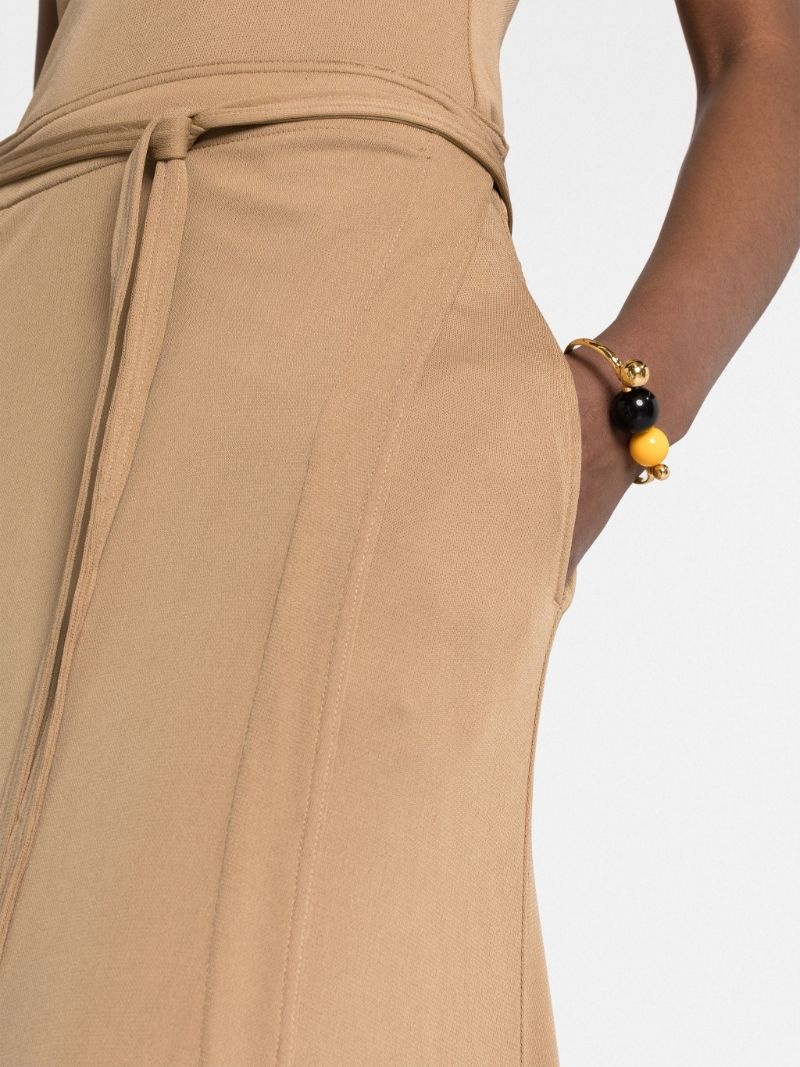 Totême tied-waist maxi skirt | farfetch | REVERSIBLE