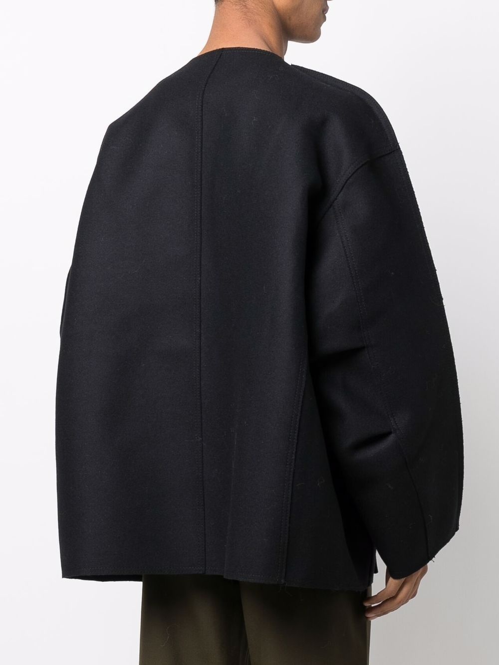 oversized short jacket - 4