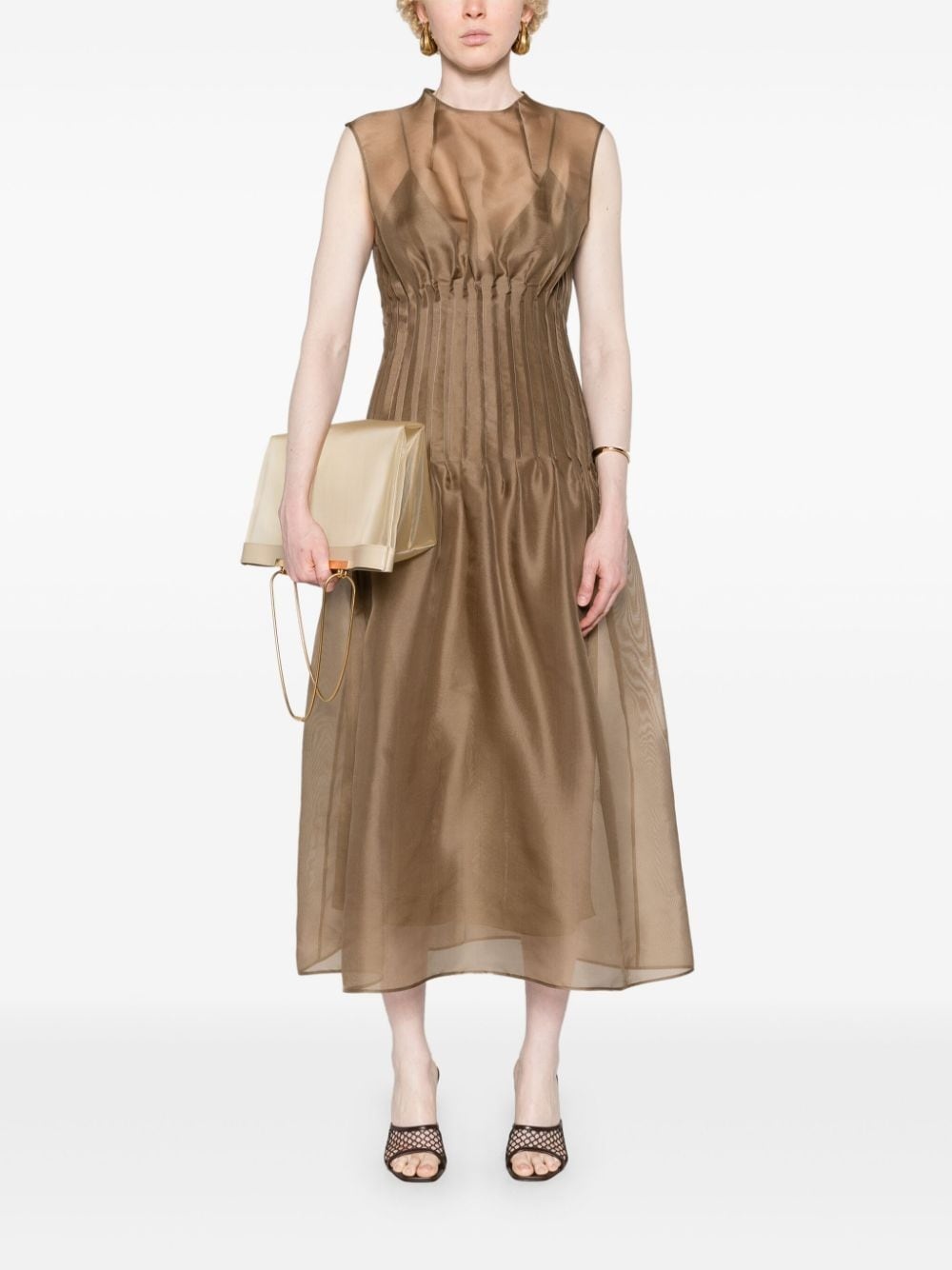Wes sheer midi dress - 2