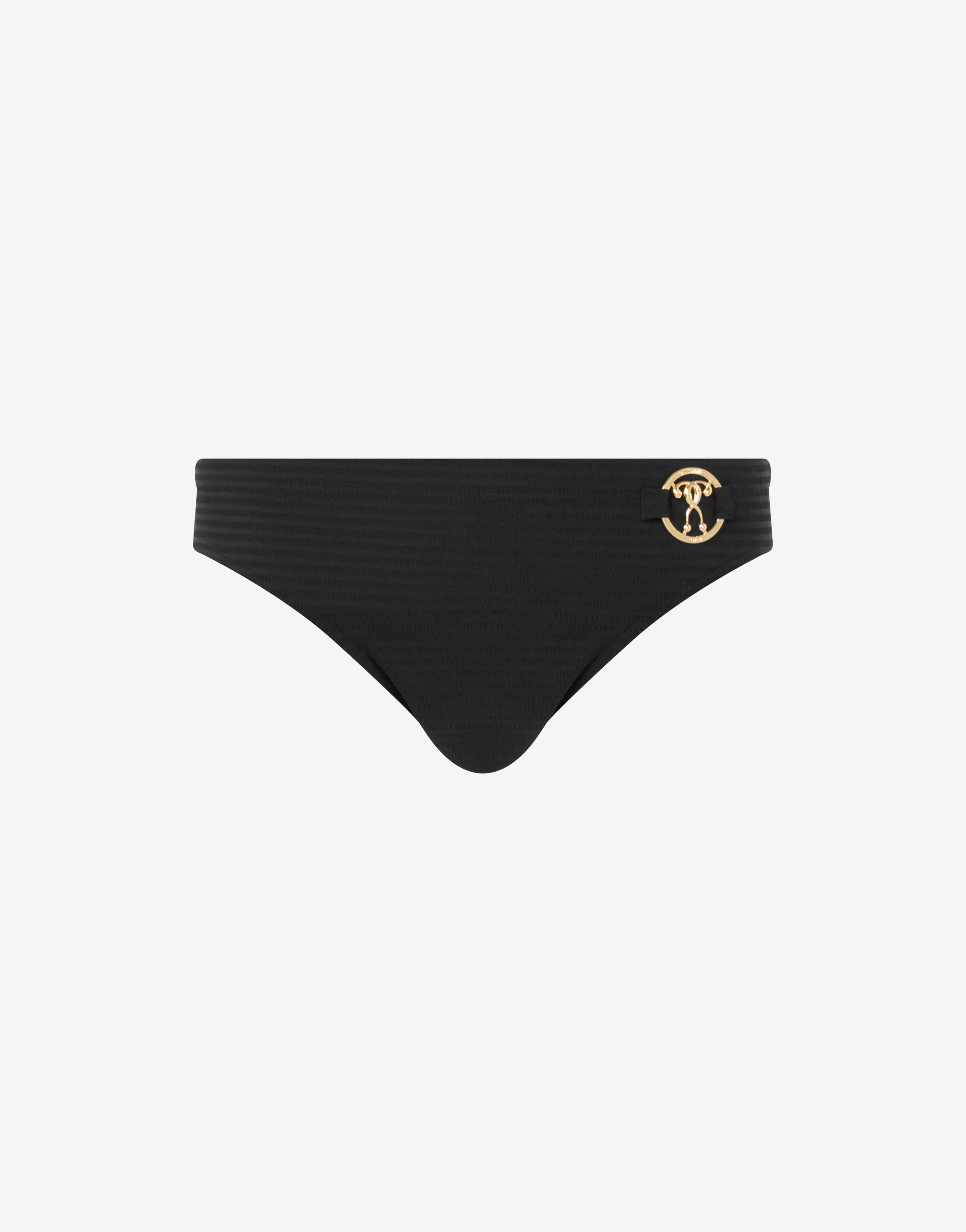 DOUBLE QUESTION MARK SEERSUCKER BIKINI BOTTOMS - 6